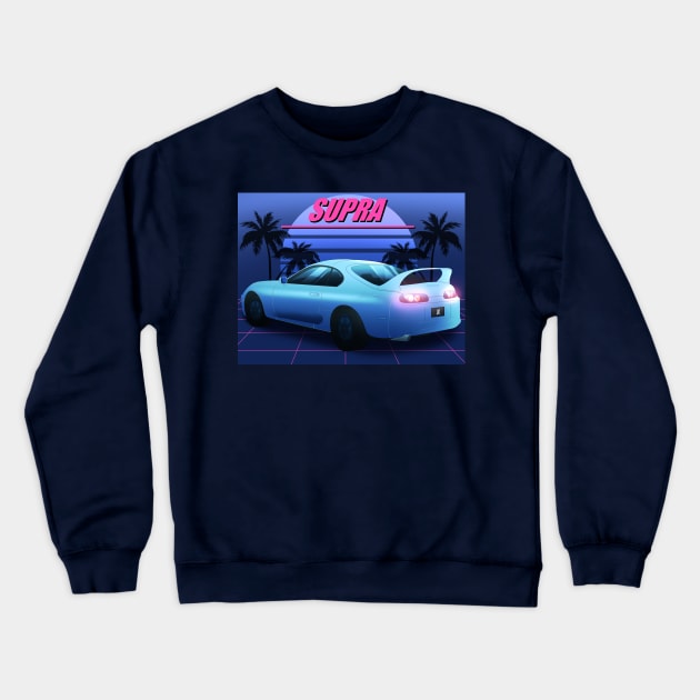 Toyota Supra Crewneck Sweatshirt by SenpaiLove